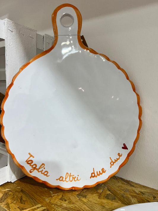 Tagliere Ceramiche Artigianali Pugliesi