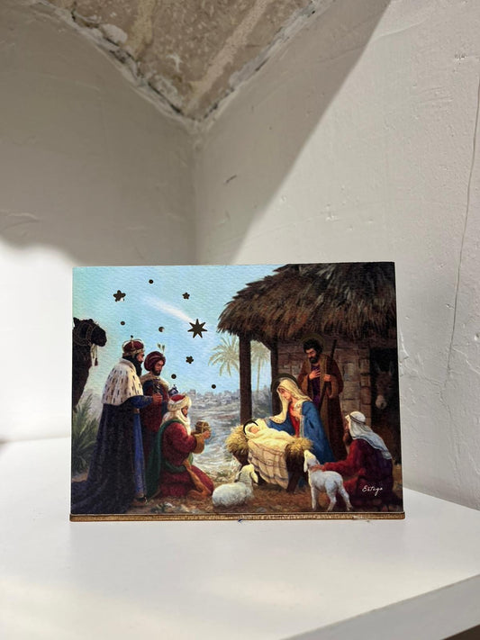 Lumetto Rettangolare Natale