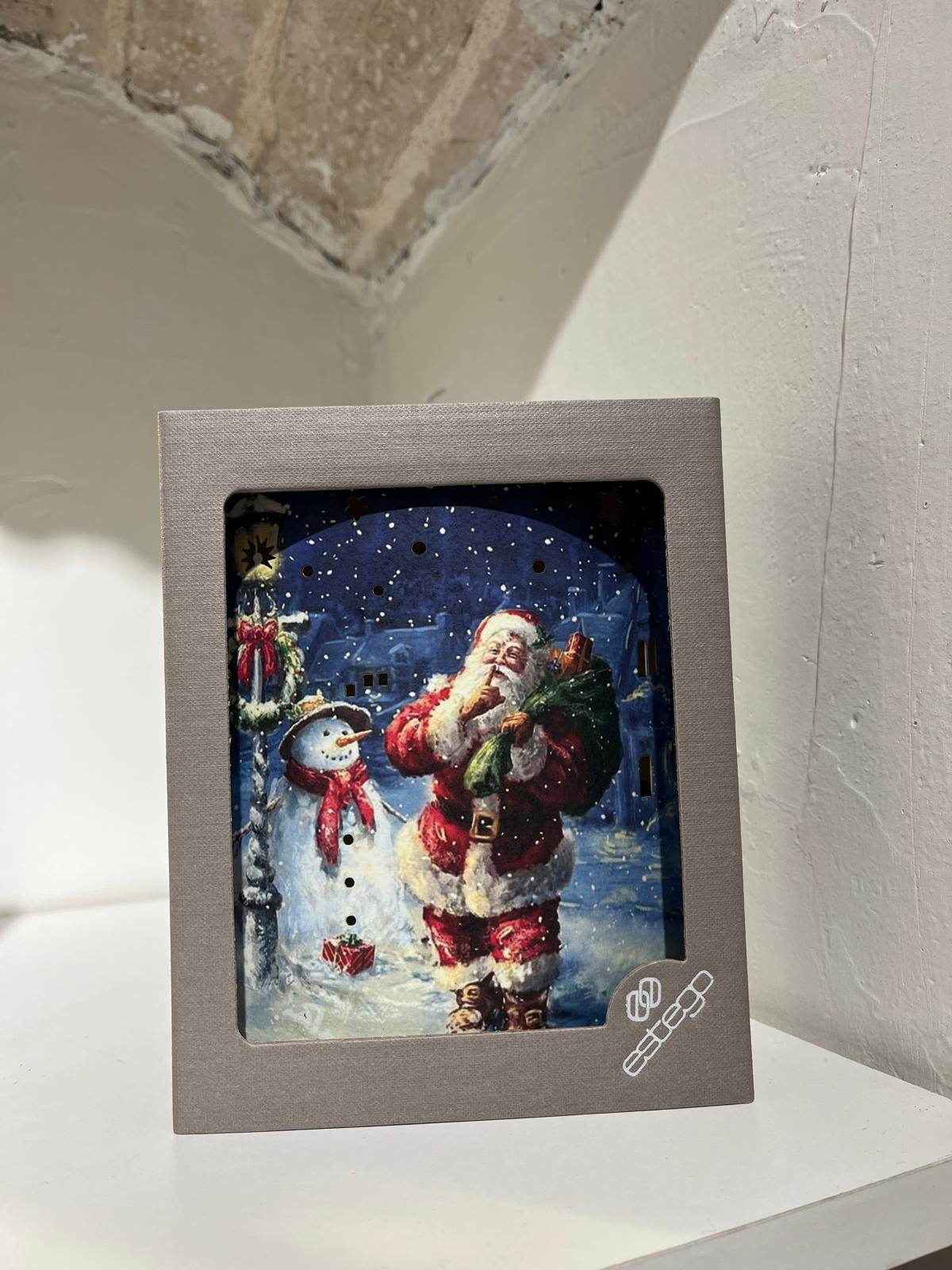 Lumetto Rettangolare Natale