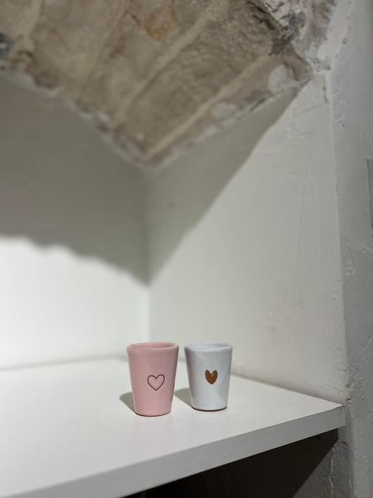 Ceramiche Pugliesi- Hand Made- Bicchierino Limocello